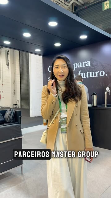 Parceira da Master Group em estande entregue pela equipe